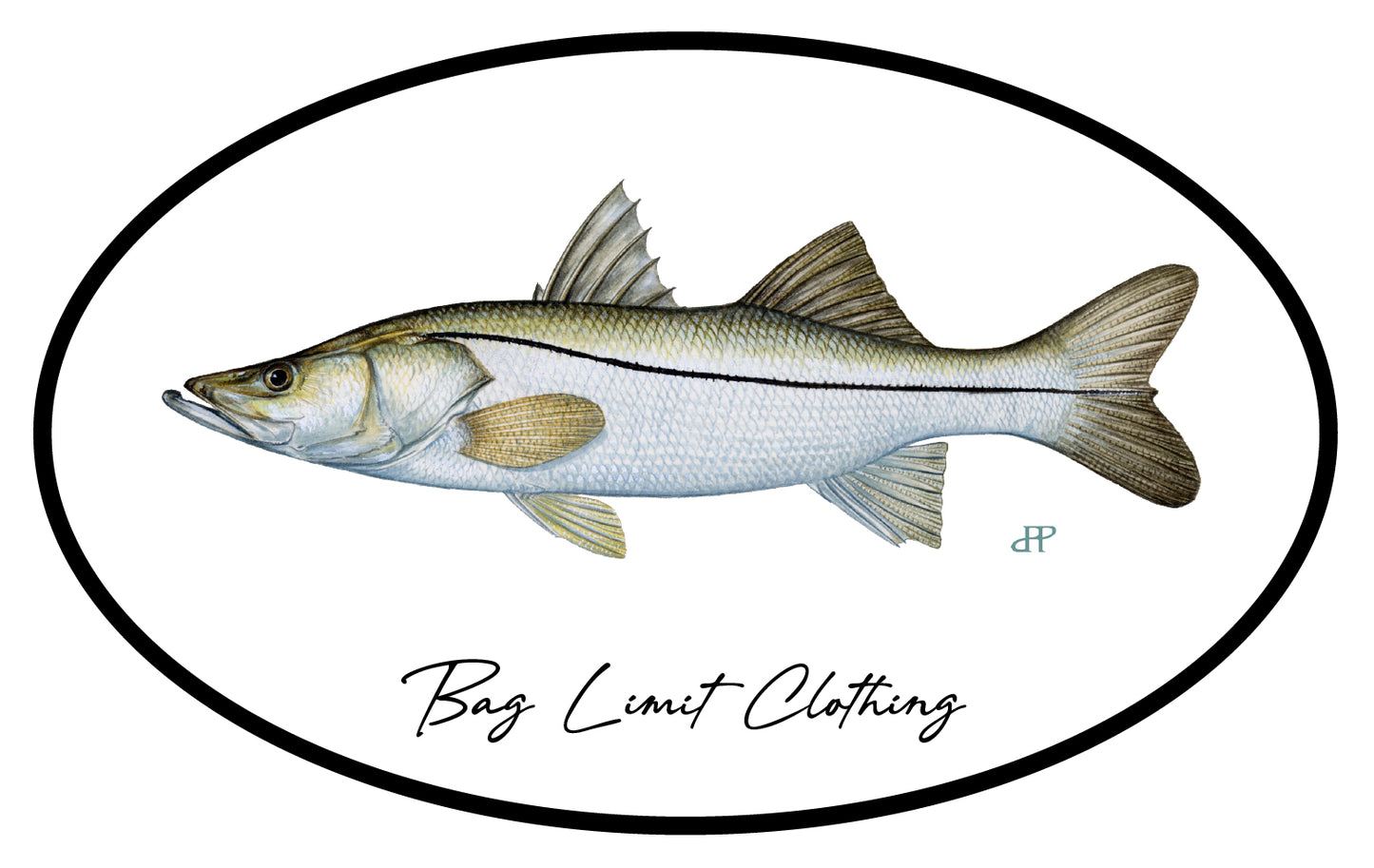 Classic Snook Sticker Pack of 10