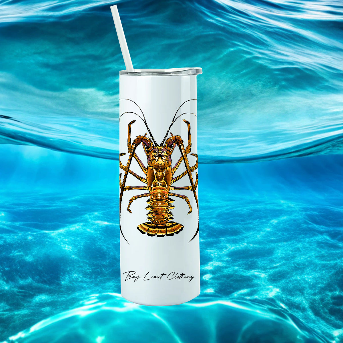 Spiny Lobster 20 oz. Skinny Tumbler