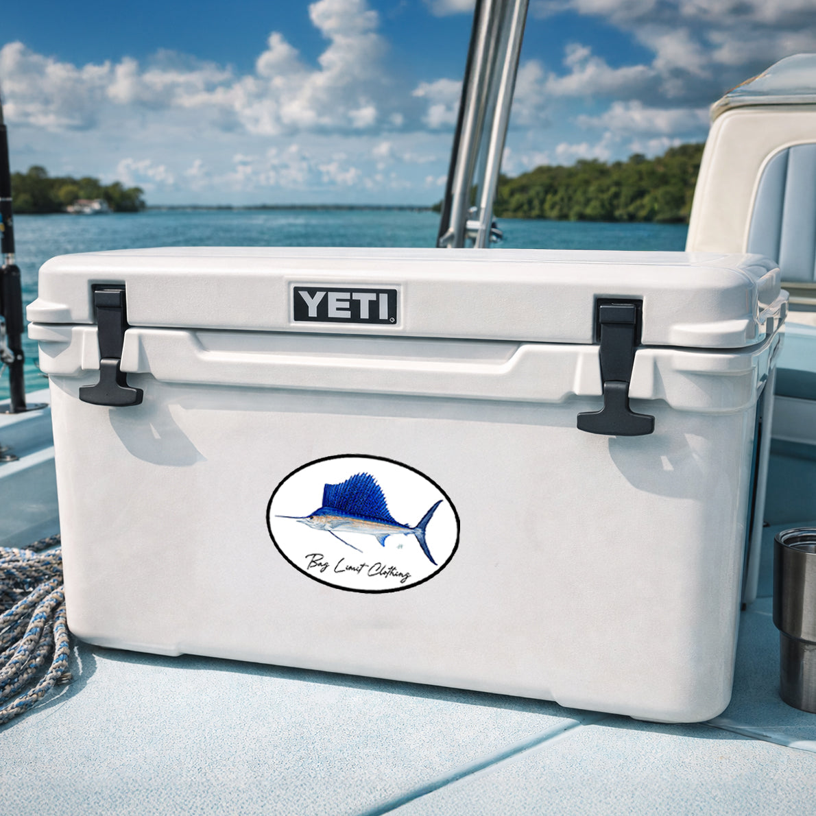 Classic Sailfish Sticker Pack of 10