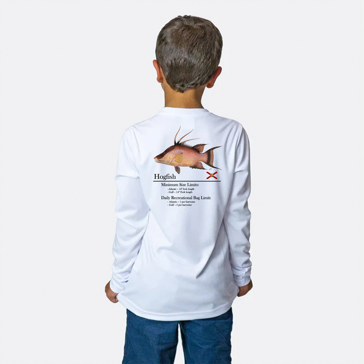 Youth Hogfish Performance Shirt • Long Sleeve