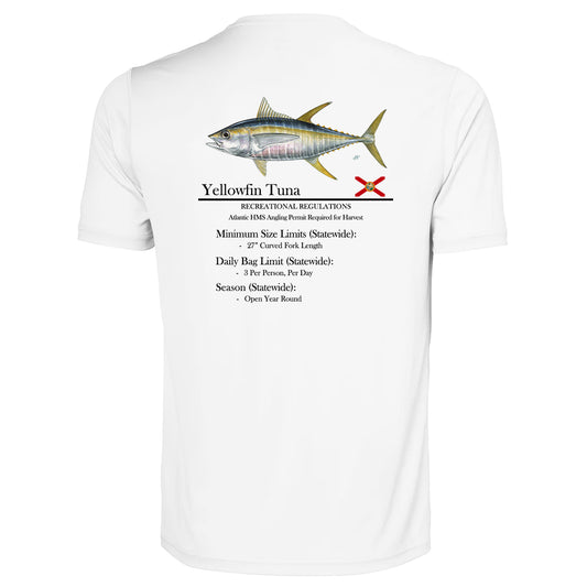 Classic Yellowfin Tuna Performance Shirt • Short Sleeve