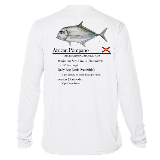 Classic African Pompano Performance Shirt • Long Sleeve