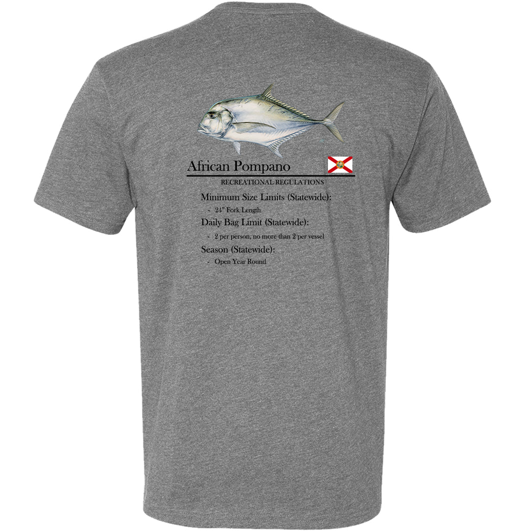 Classic African Pompano Short Sleeve T-Shirt