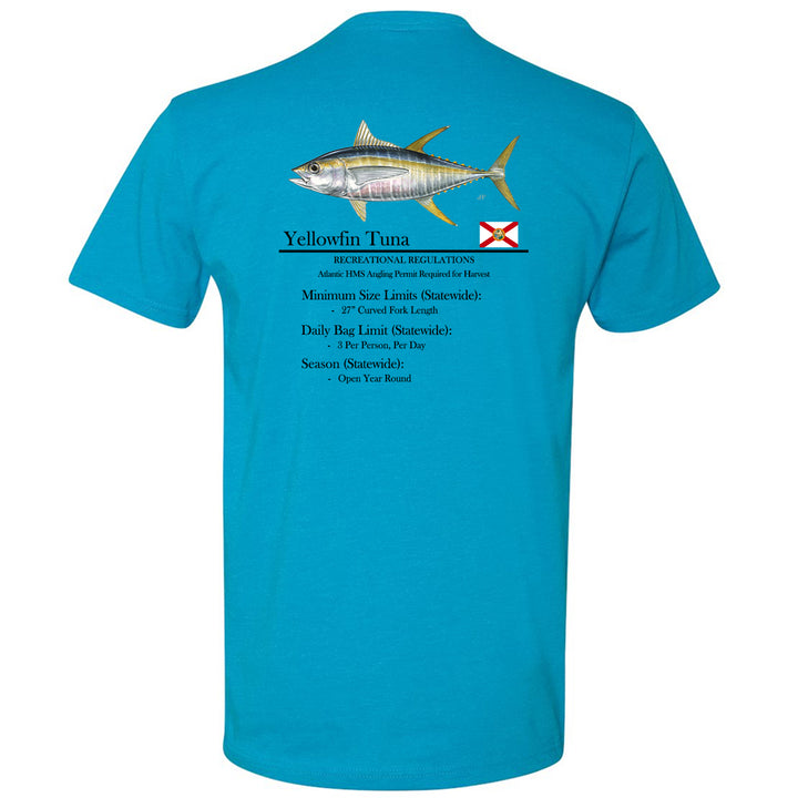 Classic Yellowfin Tuna Short Sleeve T-Shirt