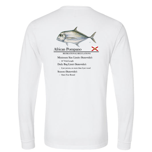 Classic African Pompano Long Sleeve T-Shirt