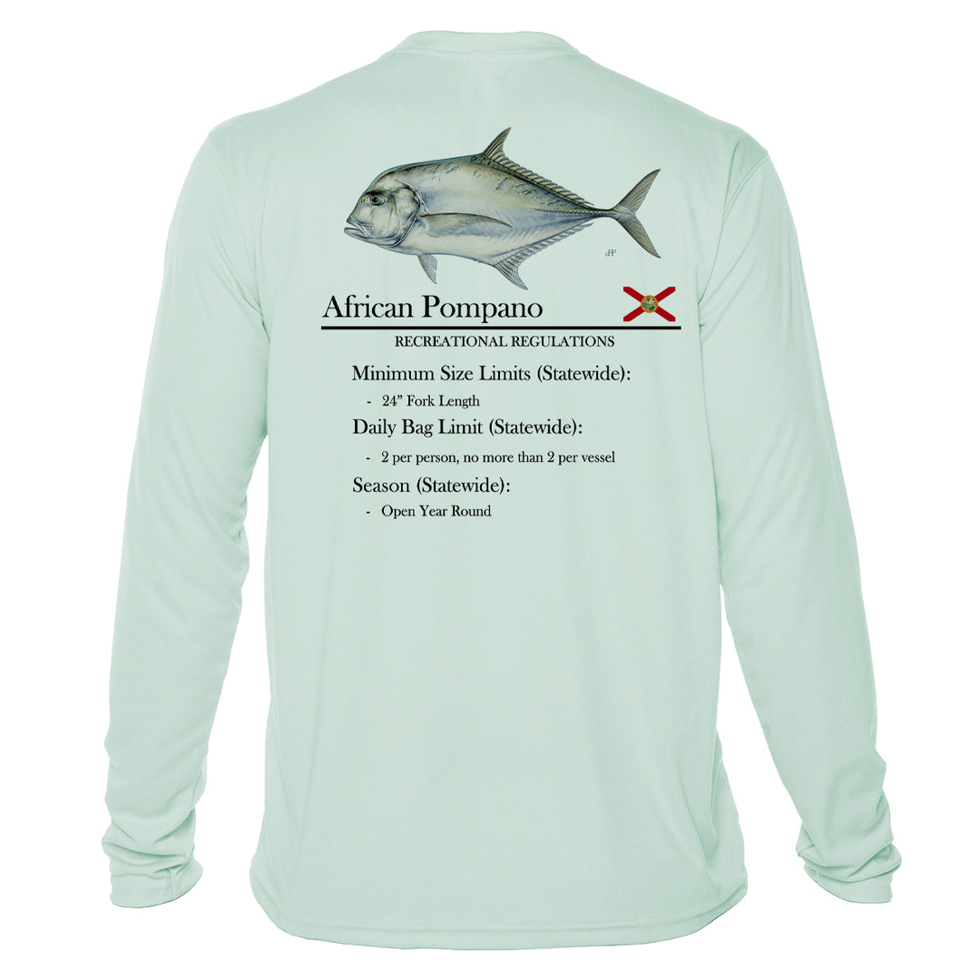 Classic African Pompano Performance Shirt • Long Sleeve