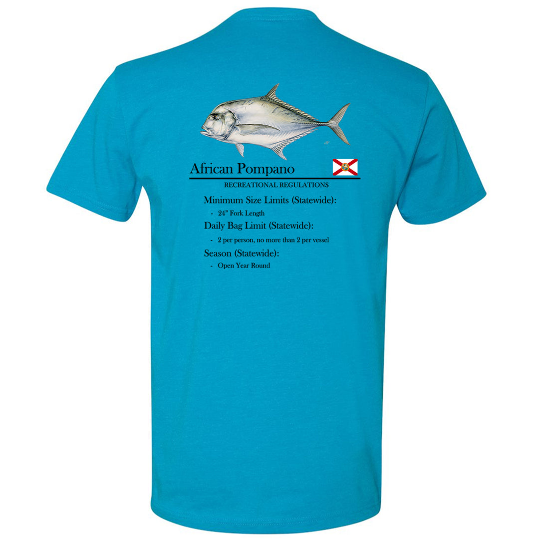 Classic African Pompano Short Sleeve T-Shirt
