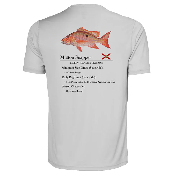 Mutton Snapper Performance Shirt • Short Sleeve