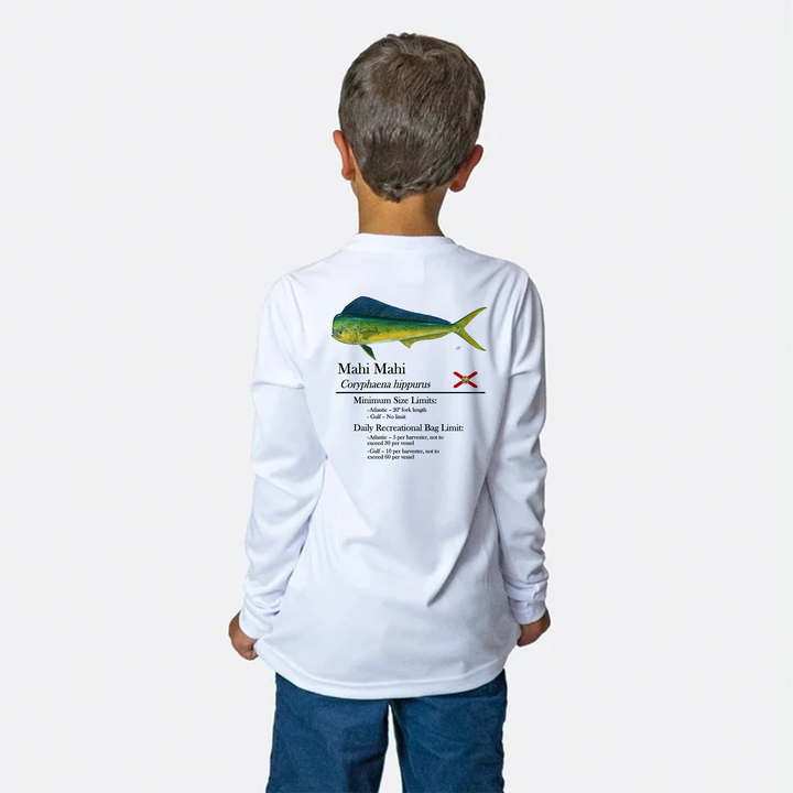Youth Mahi Performance Shirt • Long Sleeve