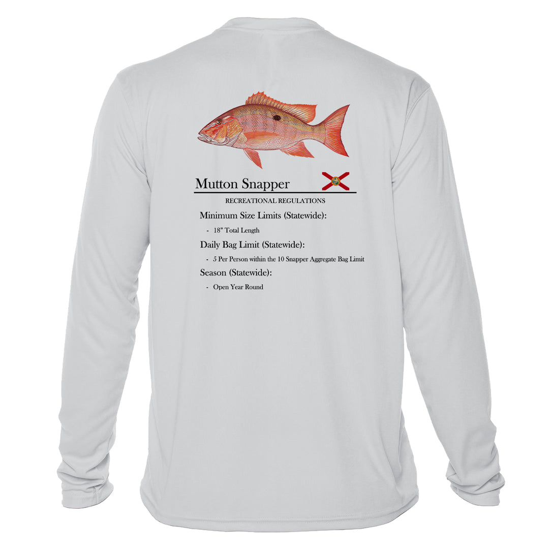 Mutton Snapper Performance Shirt • Long Sleeve
