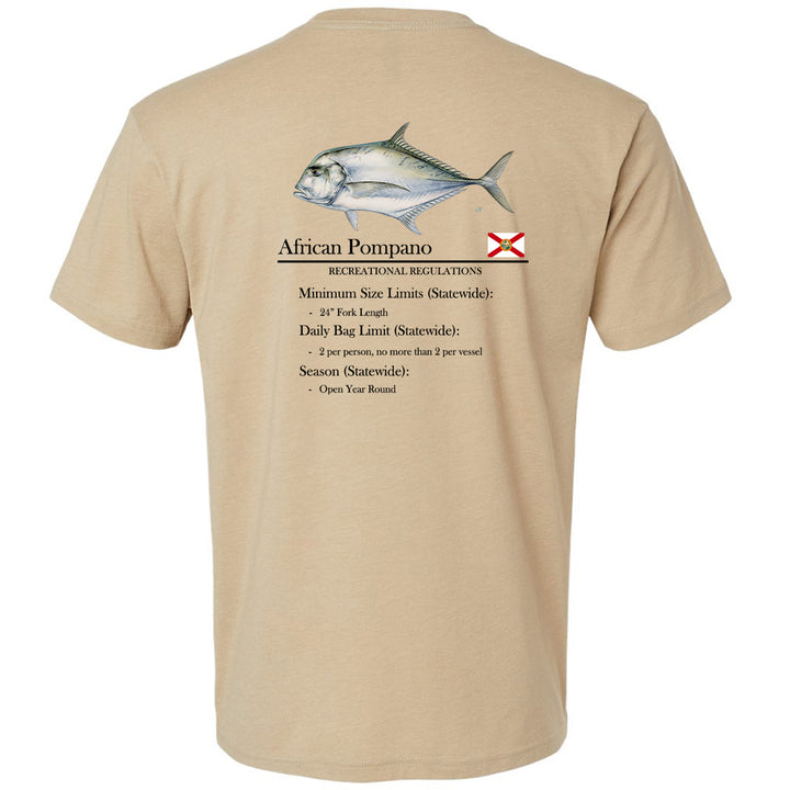 Classic African Pompano Short Sleeve T-Shirt