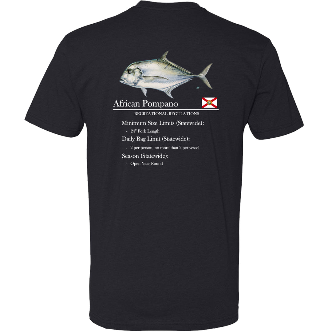 Classic African Pompano Short Sleeve T-Shirt