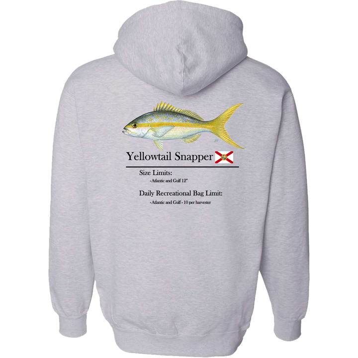 Classic Yellowtail Snapper Heavyweight Hooded Sweatshirt