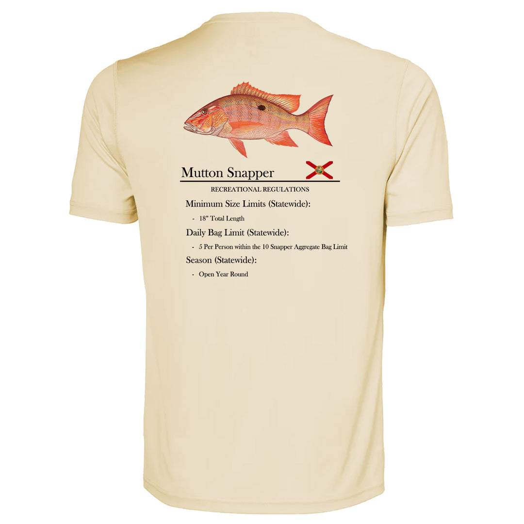Mutton Snapper Performance Shirt • Short Sleeve