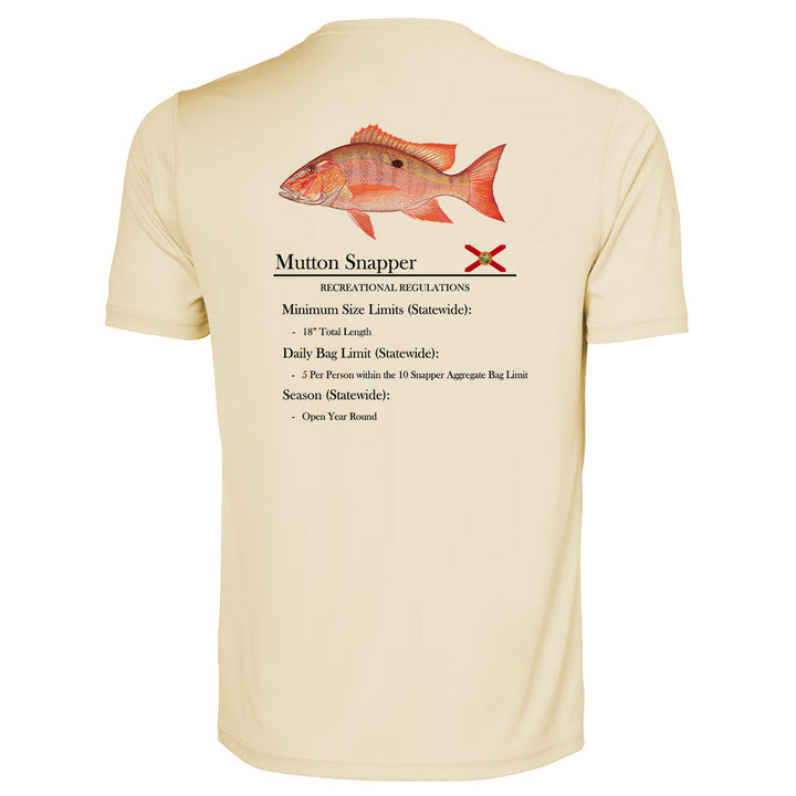 Mutton Snapper Performance Shirt • Short Sleeve