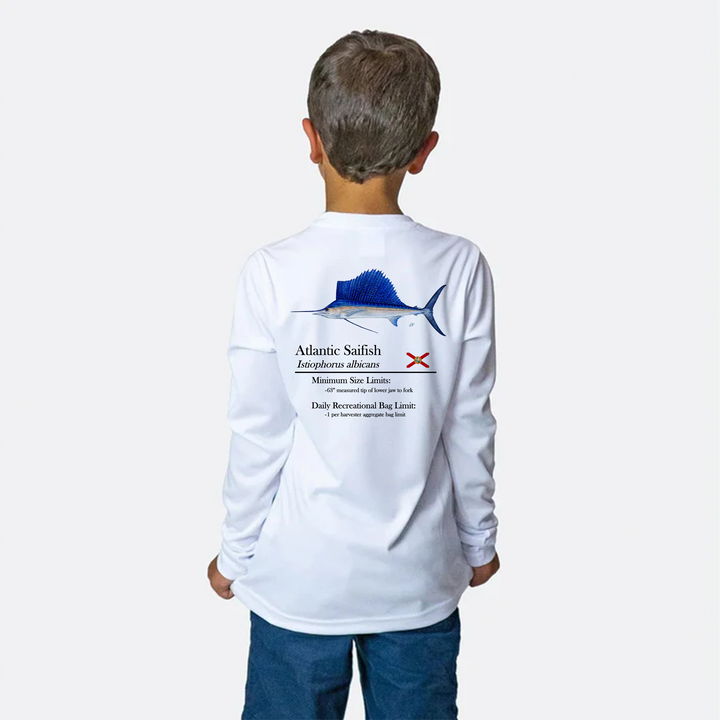 Youth Sailfish Performance Shirt • Long Sleeve