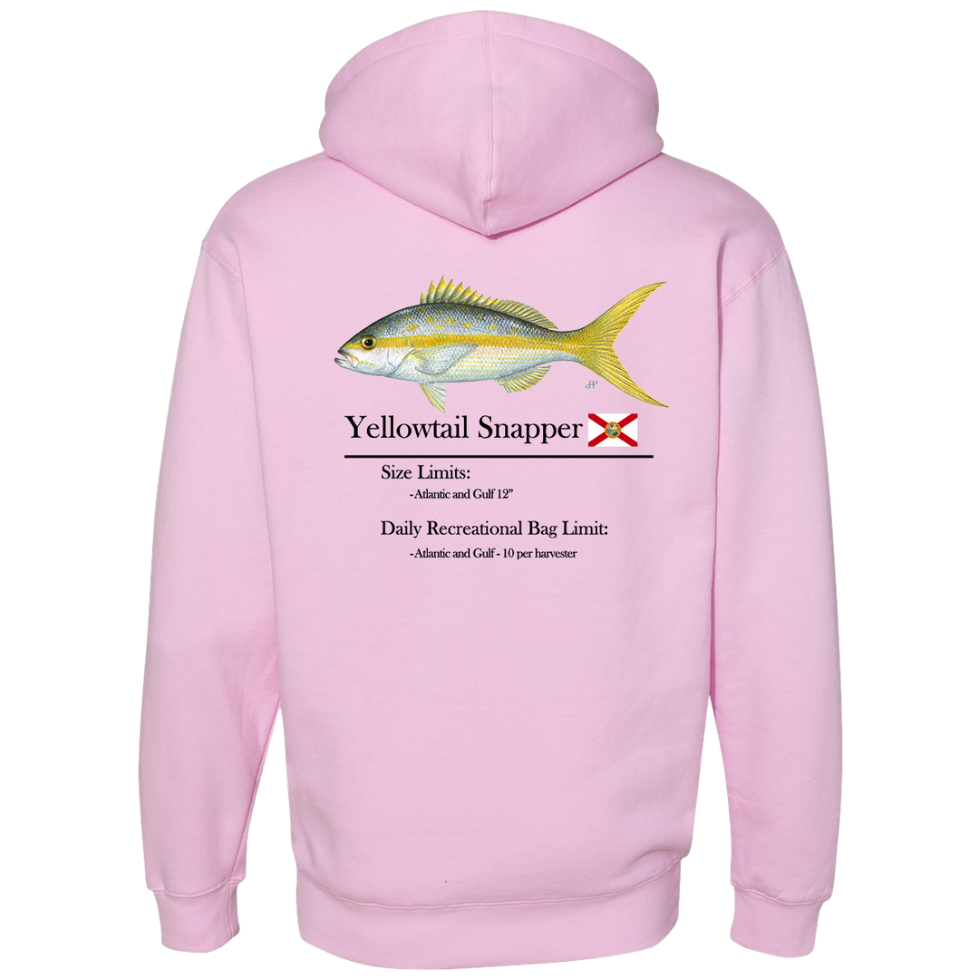 Classic Yellowtail Snapper Heavyweight Hooded Sweatshirt