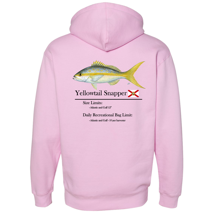 Classic Yellowtail Snapper Heavyweight Hooded Sweatshirt