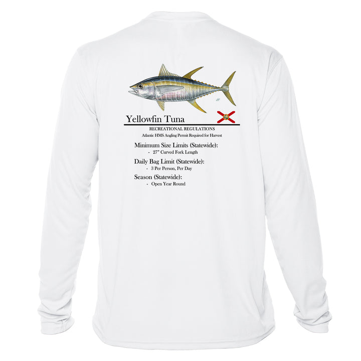Youth Classic Yellowfin Tuna Performance Shirt • Long Sleeve