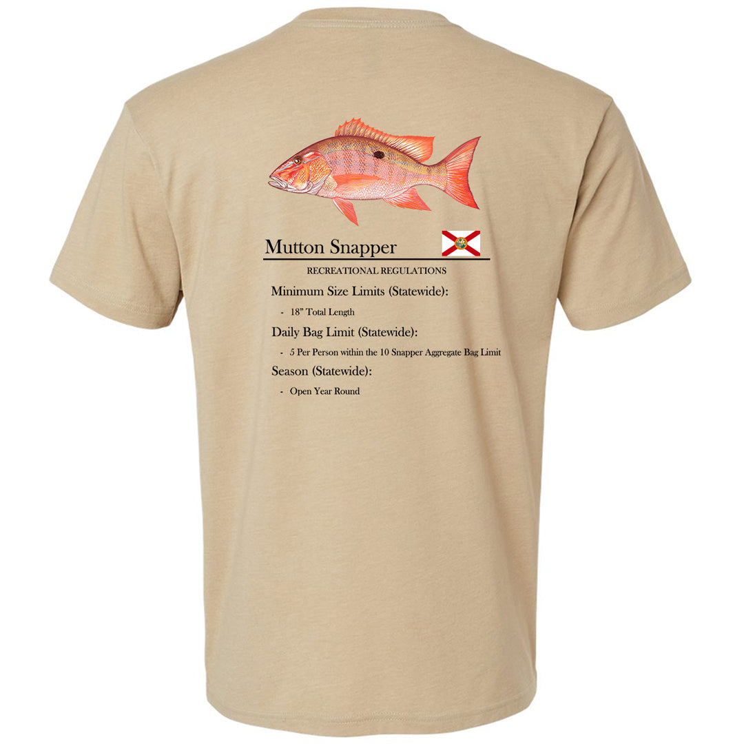 Mutton Snapper Short Sleeve T-Shirt