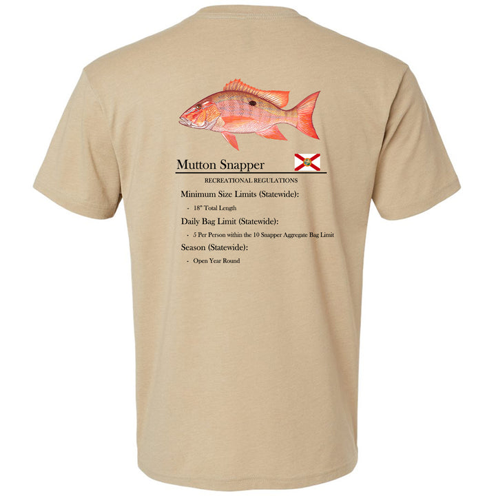 Mutton Snapper Short Sleeve T-Shirt