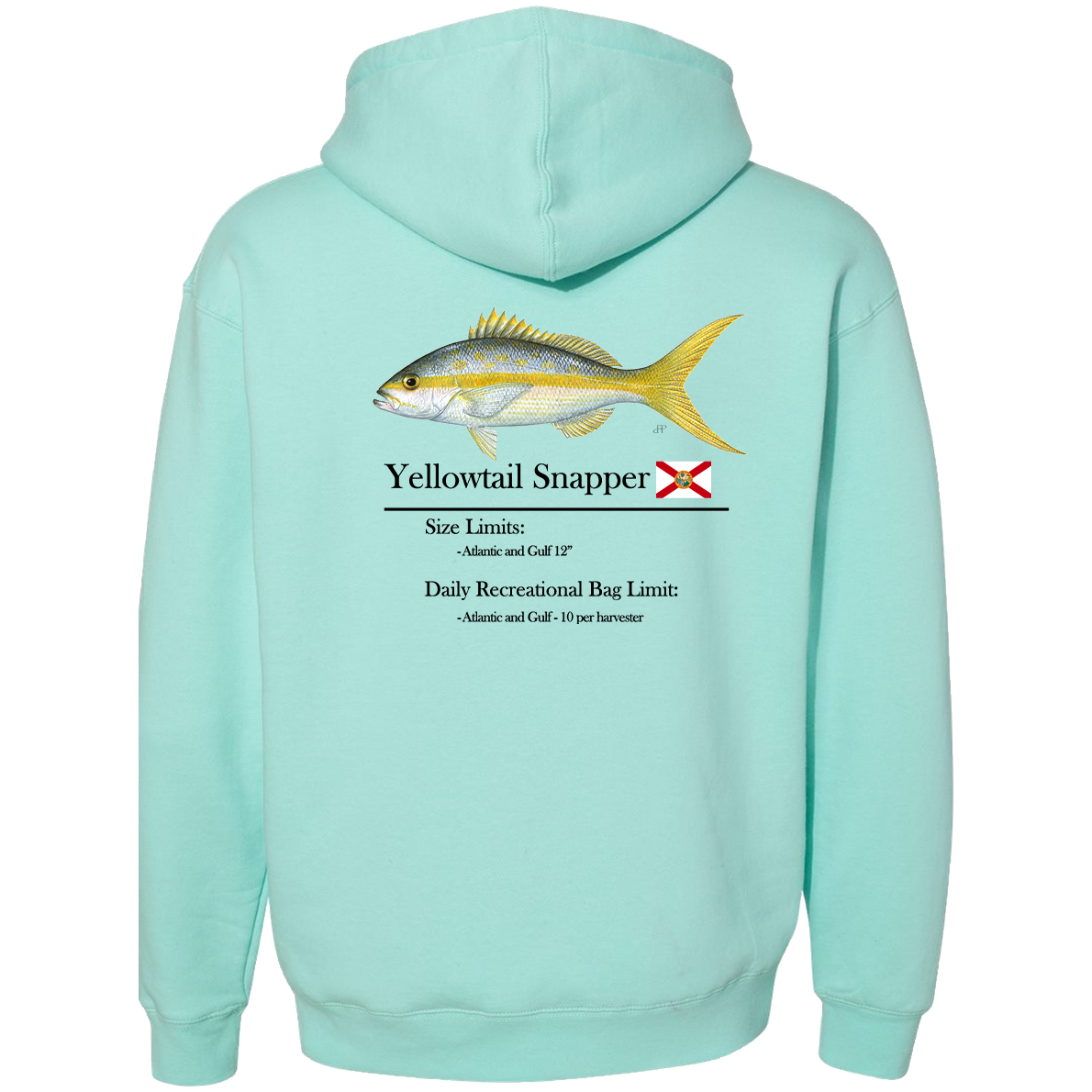 Classic Yellowtail Snapper Hoodie