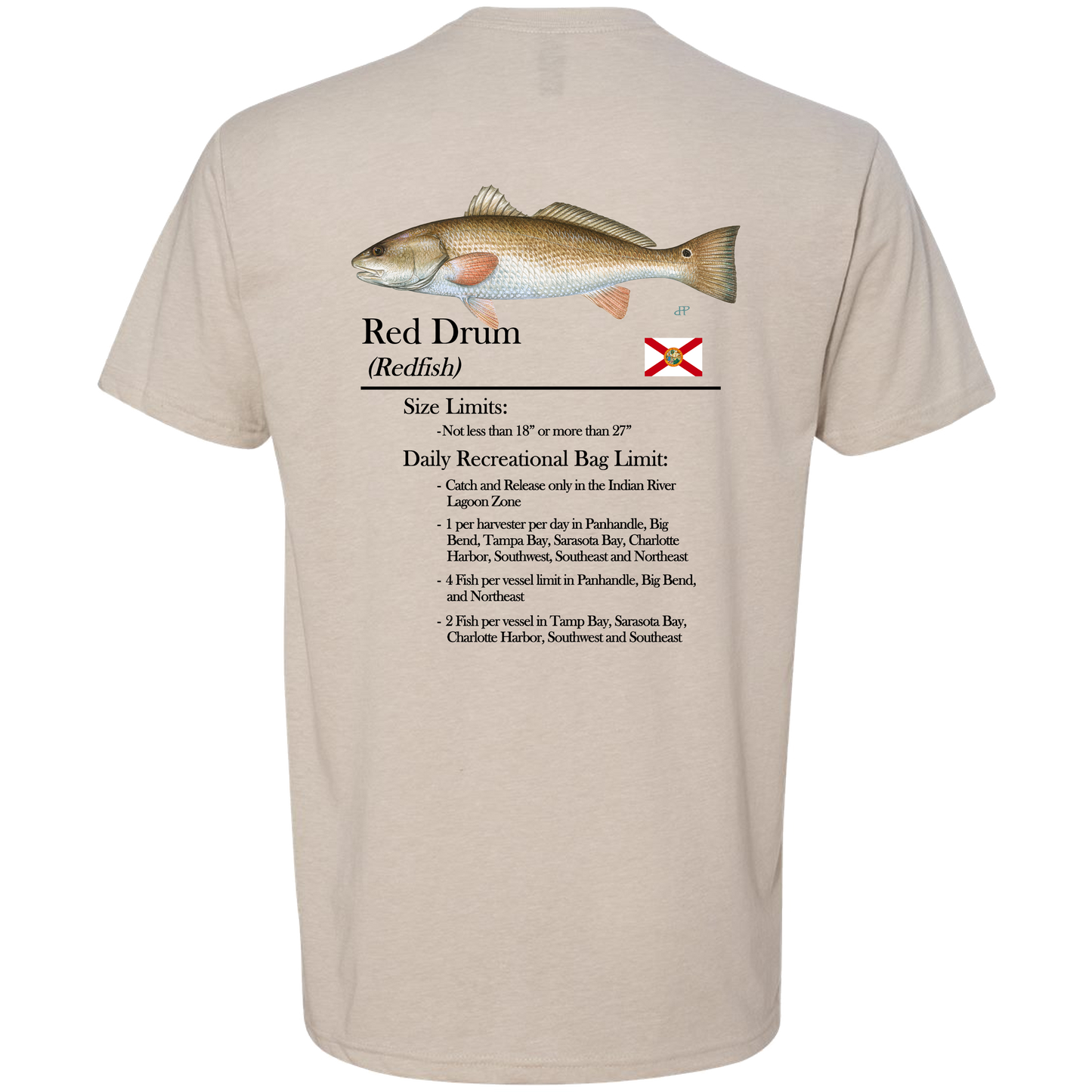 Classic Redfish Short Sleeve T-Shirt