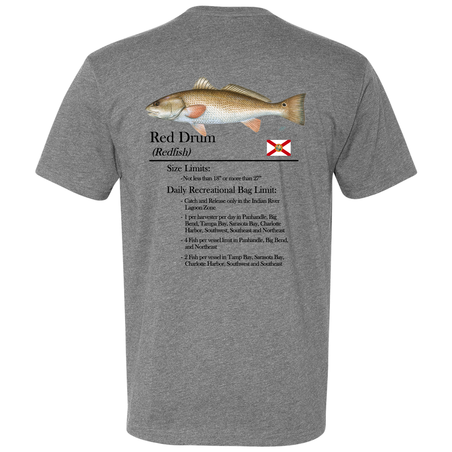Classic Redfish Short Sleeve T-Shirt
