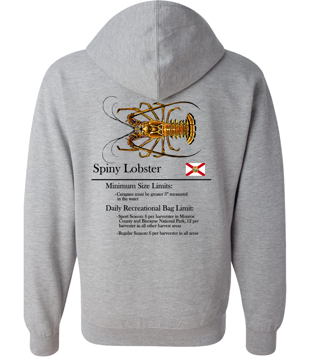 Classic Spiny Lobster Full-Zip Hooded Sweatshirt