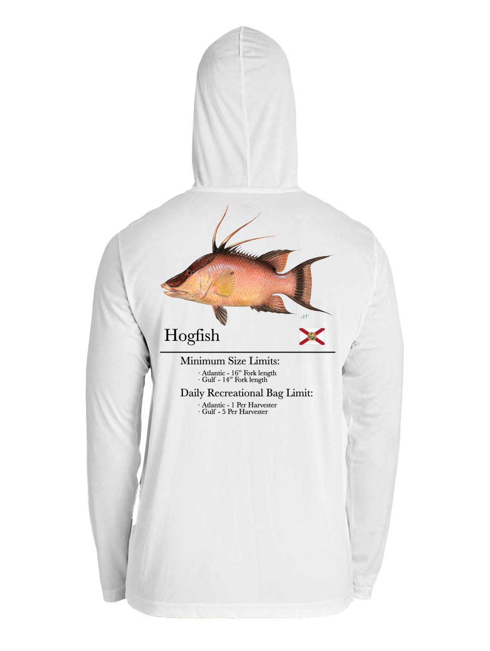 Bag Limit Hogfish Team 365 Hooded Tee