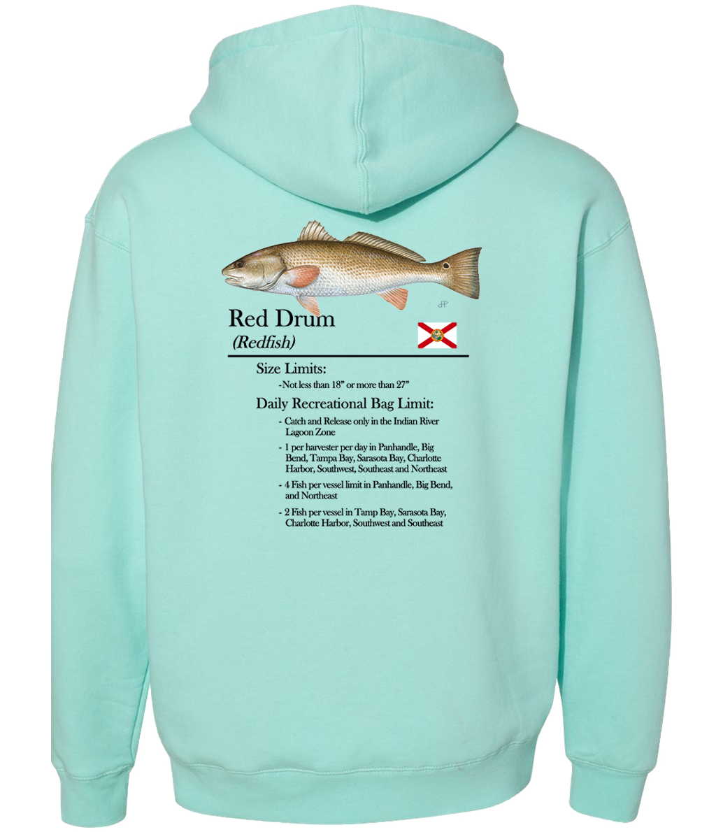 Classic Redfish Heavyweight Hooded Sweatshirt