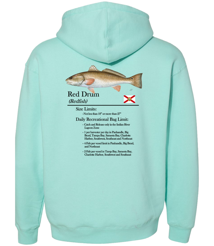 Classic Redfish Heavyweight Hooded Sweatshirt