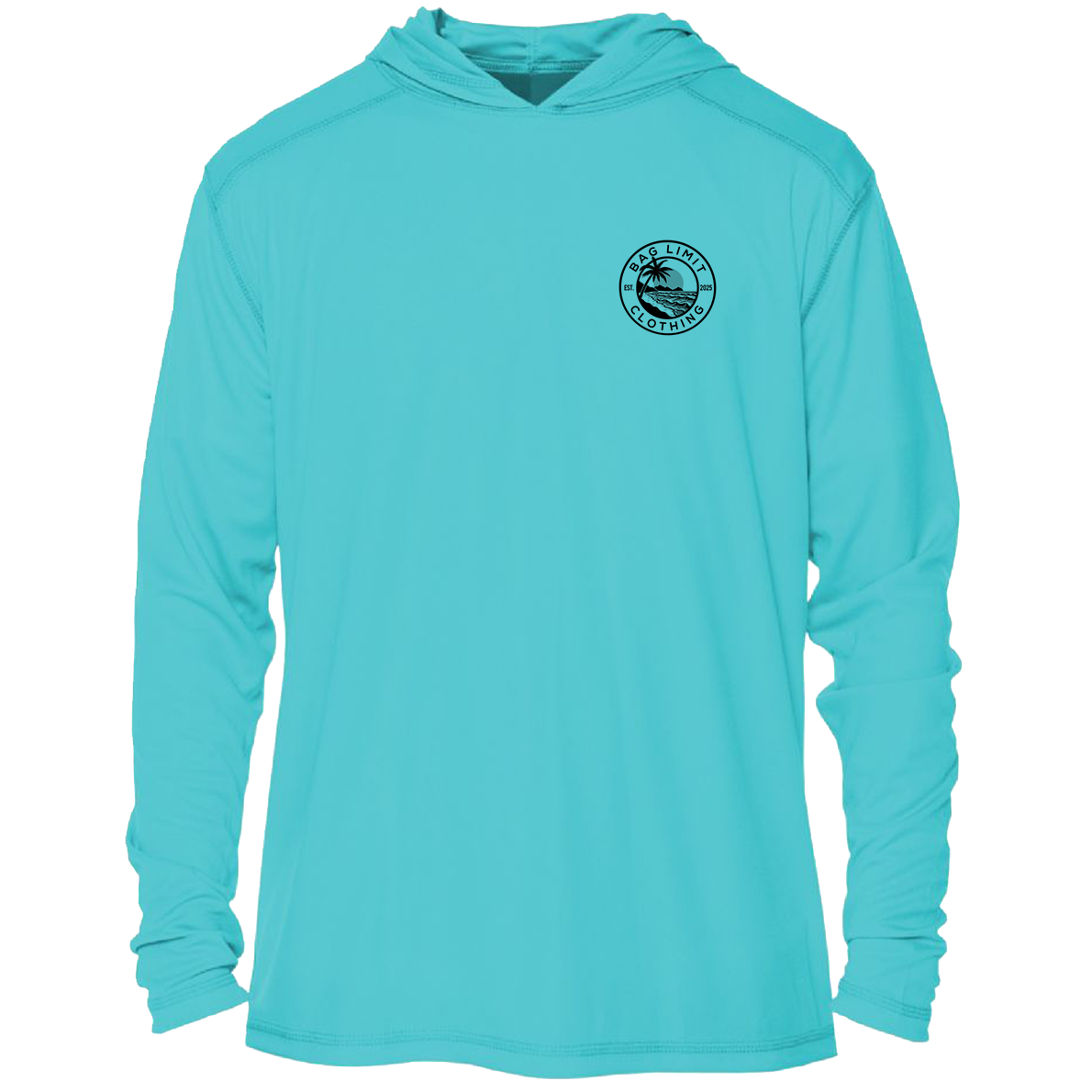 Classic Black Grouper Performance Hoodie