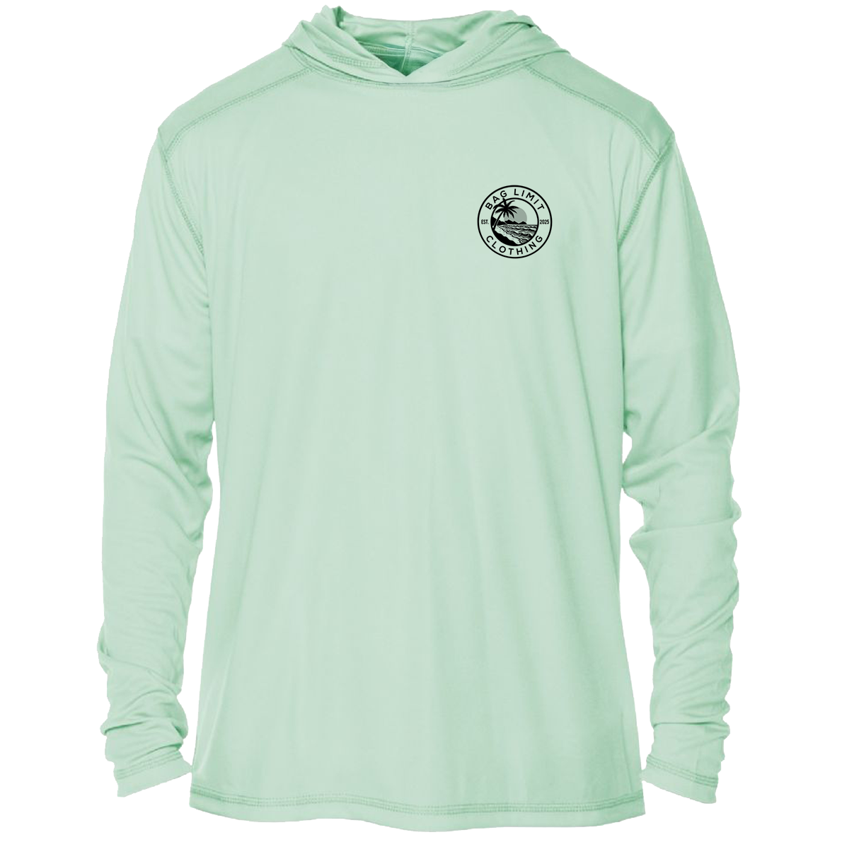 Classic Black Grouper Performance Hoodie