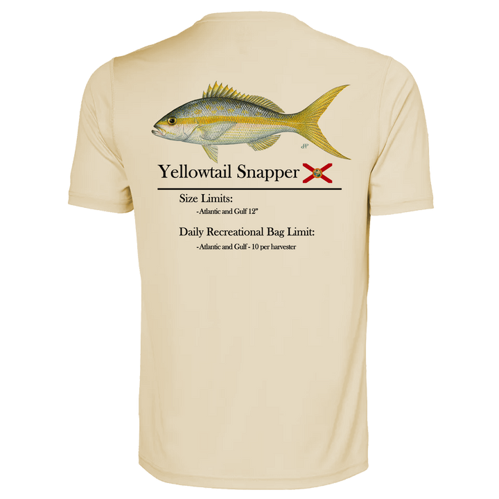 Classic Yellowtail Snapper Performance Shirt • Short Sleeve