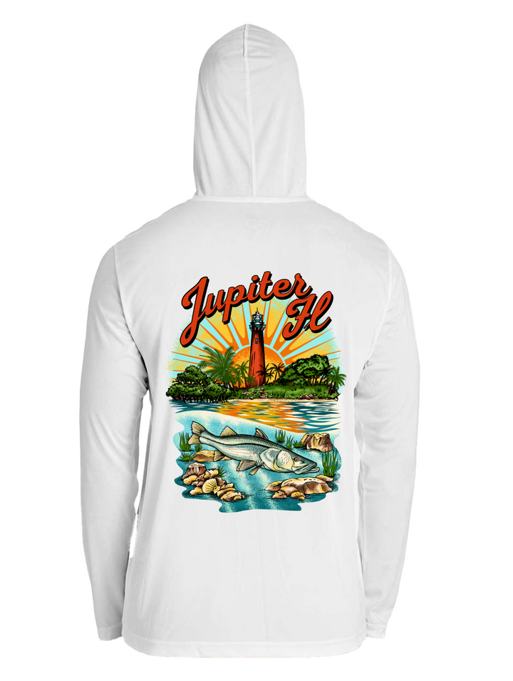 The Heritage Performance Hoodie White