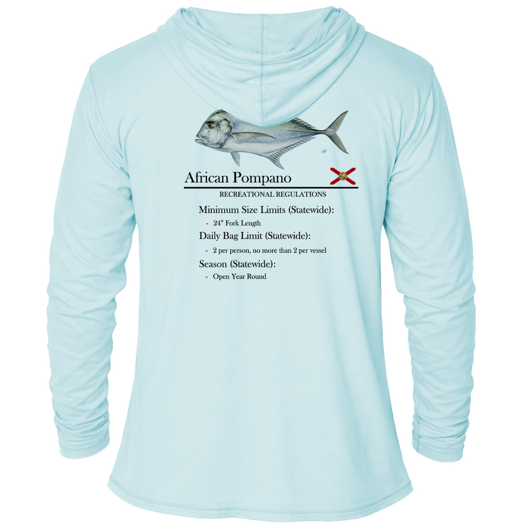 Classic African Pompano Performance Hoodie
