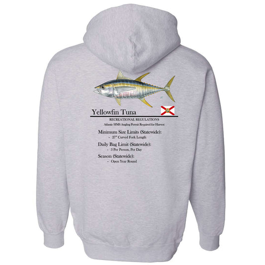 Classic Yellowfin Tuna Heavyweight Hooded Sweatshirt