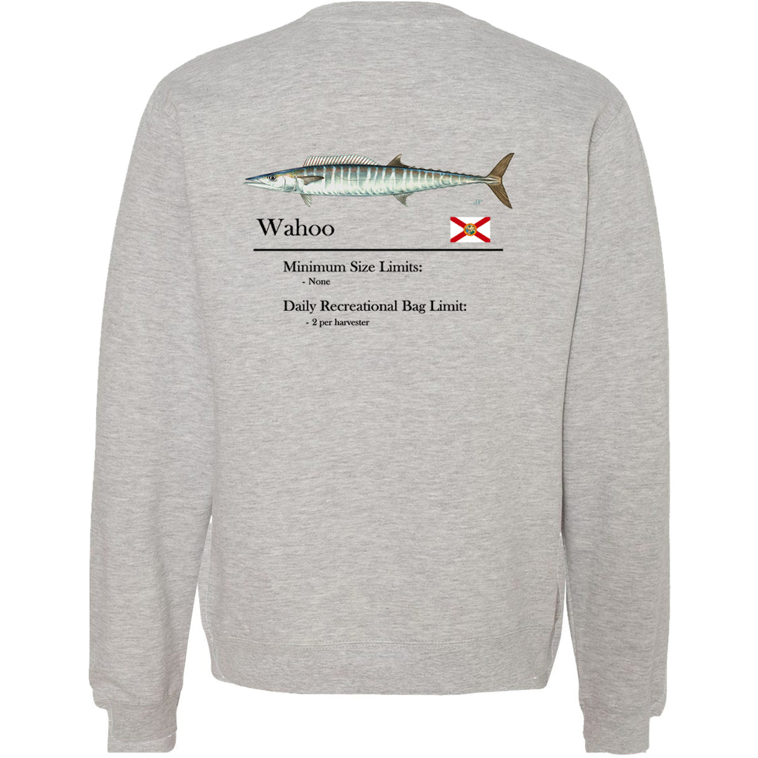 Classic Wahoo Midweight Crewneck Sweatshirt