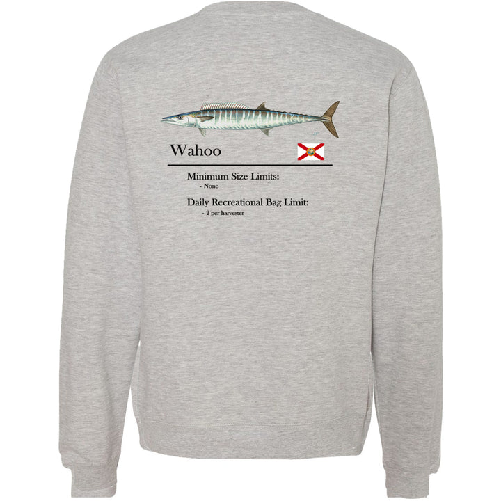 Classic Wahoo Midweight Crewneck Sweatshirt