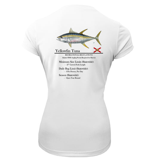 Women's Classic Yellowfin Tuna Performance Shirt • Short Sleeve