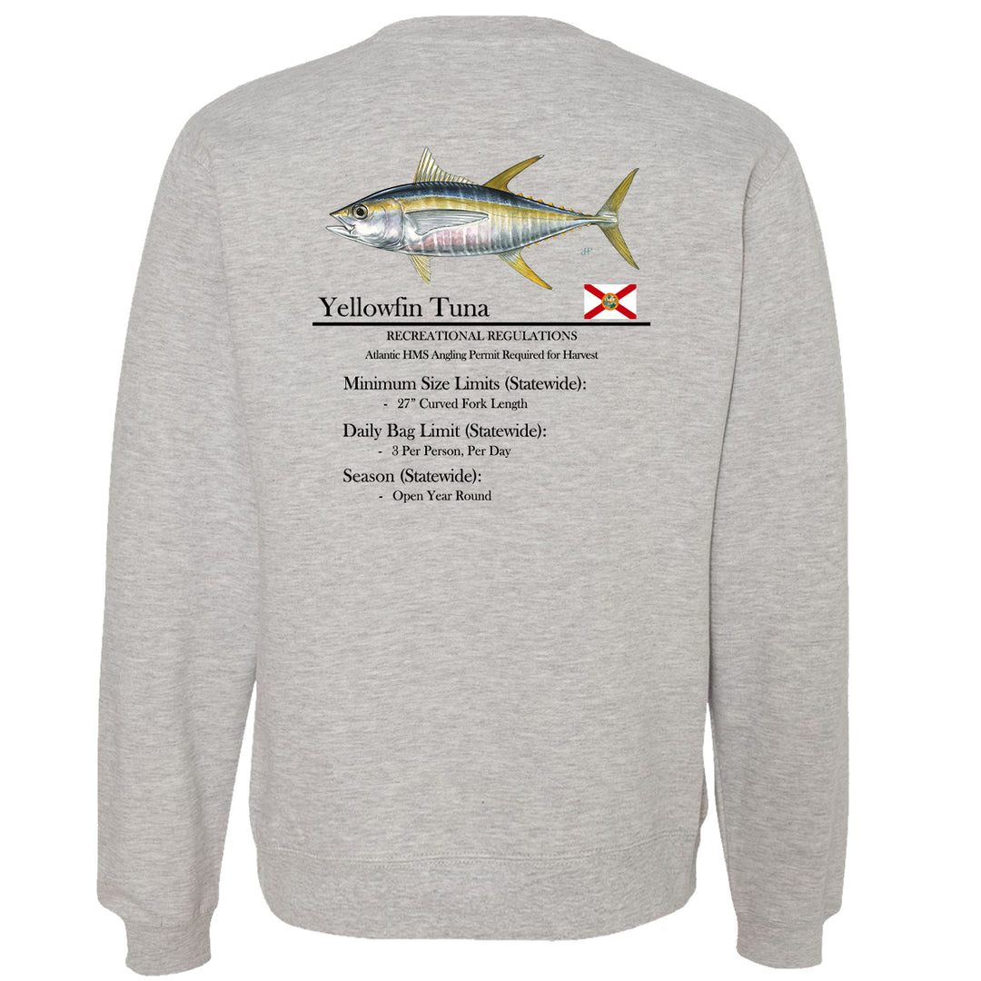 Classic Yellowfin Tuna Midweight Crewneck Sweatshirt