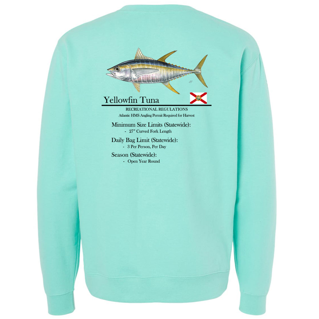Classic Yellowfin Tuna Midweight Crewneck Sweatshirt