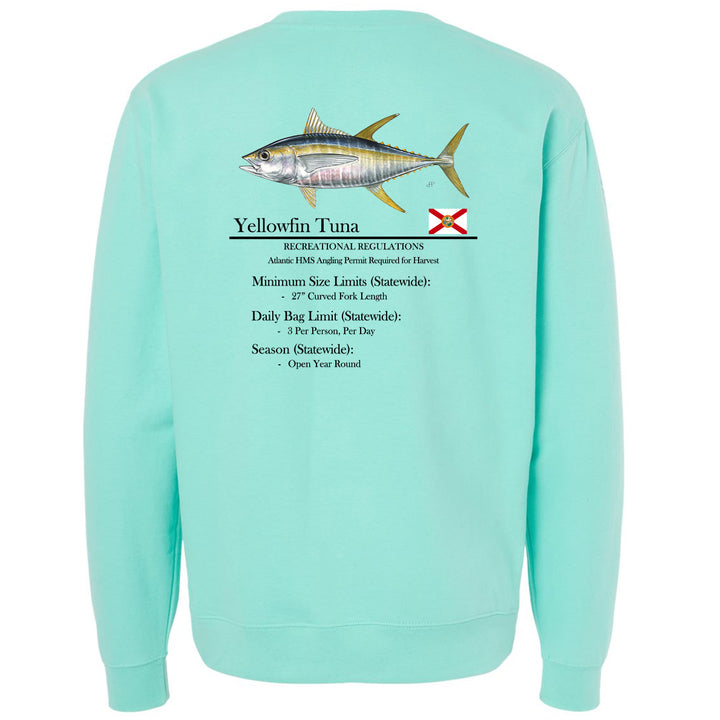 Classic Yellowfin Tuna Midweight Crewneck Sweatshirt