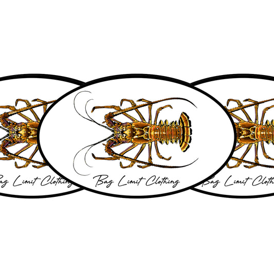 Spiny Lobster Sticker Pack of 10