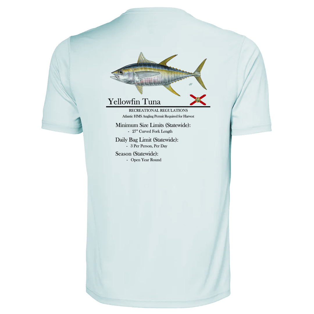 Classic Yellowfin Tuna Performance Shirt • Short Sleeve
