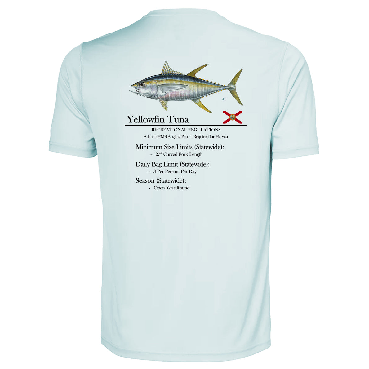 Classic Yellowfin Tuna Performance Shirt • Short Sleeve