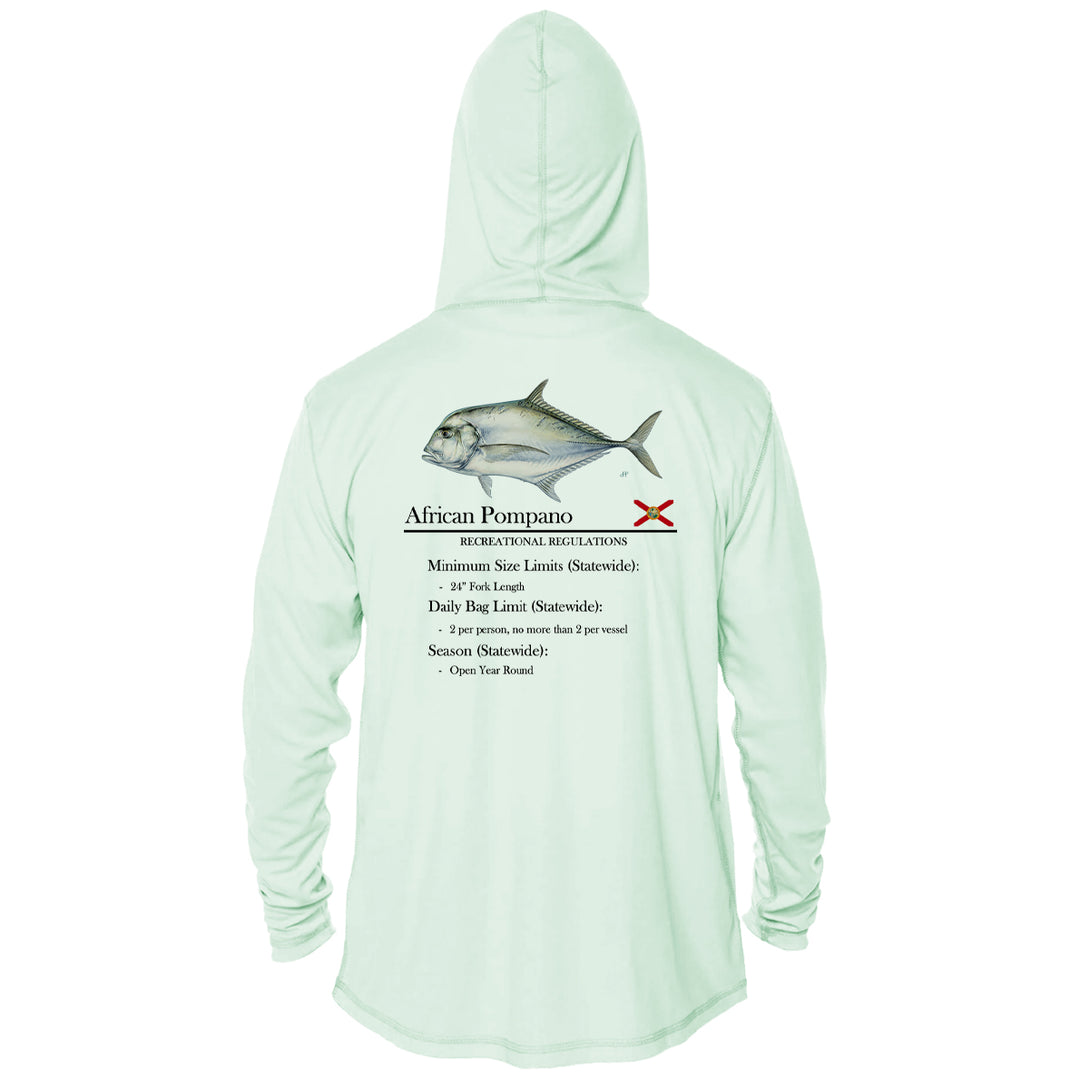 Classic African Pompano Performance Hoodie
