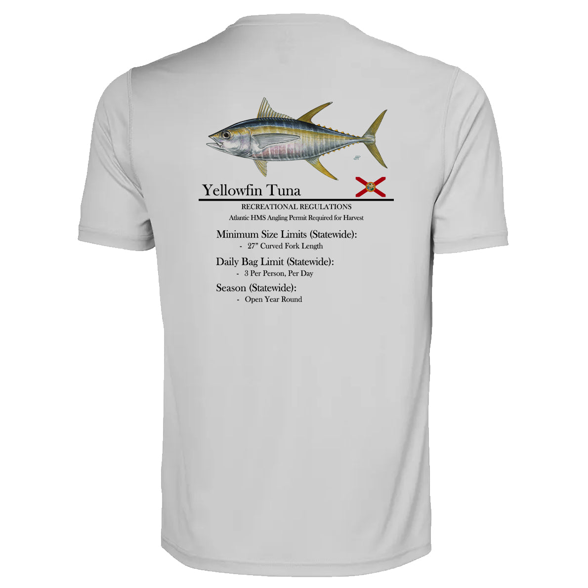 Classic Yellowfin Tuna Performance Shirt • Short Sleeve
