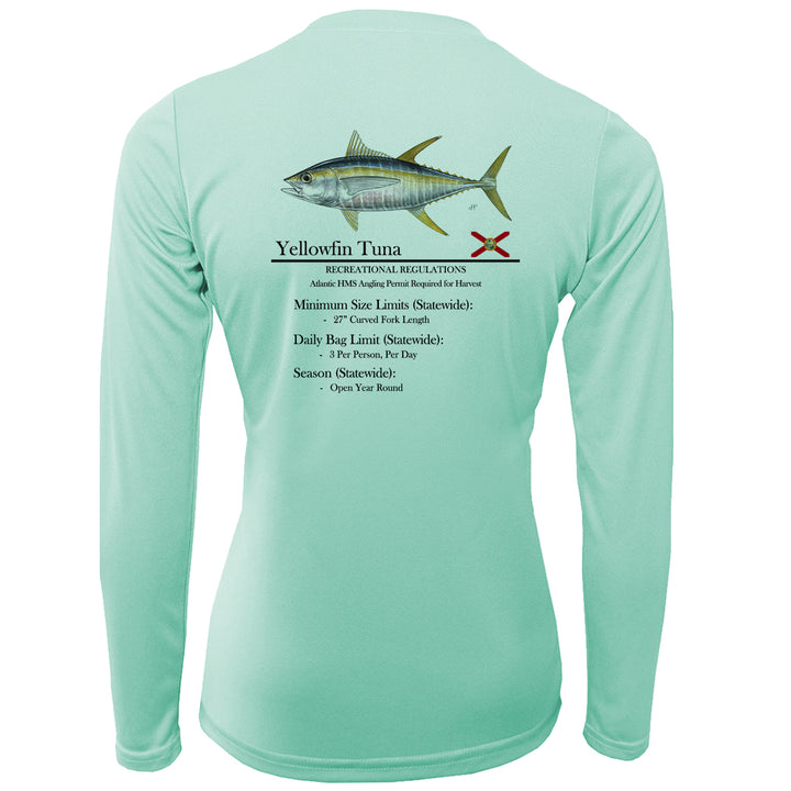 Women's Classic Yellowfin Tuna Performance Shirt • Long Sleeve